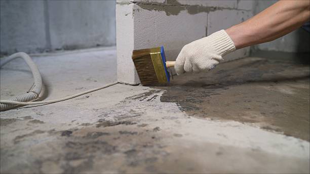 Crawl space vapor barrier installation in Marquette, WI